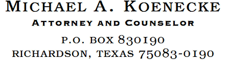 P.O. Box 830190, Richardson TX 75083-0190